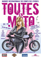 La 4eme édition de "Toutes en moto" mobilise les motardes le dimanche 10 mars.