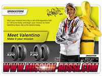 Actualité Moto Rencontrez Valentino Rossi avec Bridgestone