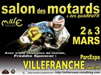 Salon des " Mille Roues " : 2 et 3 mars à Villefranche-sur-Saône (69)
