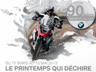 Promo moto : BMW fête le printemps, du 15 mars au 15 mai 2013