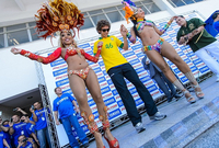 Valentino Rossi au Brésil