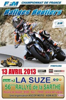 Championnat de France des Rallyes moto : 2e épreuve dans la Sarthe le 13 avril