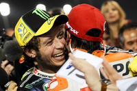 Rossi : "Marquez, il est comme moi, il ne se plaint pas quand on l'attaque"