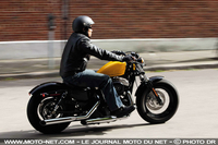 A travers ses différentes étapes de modernisation depuis son entrée dans la gamme Harley en 1957, le Sportster a conservé son image de moto simple,