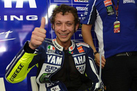 Valentino Rossi : " nous ne sommes que vendredi mais je suis heureux "