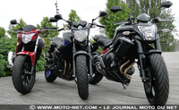 Les deux roadsters Kawasaki ER-6n et Yamaha XJ6 sont actuellement les motos préférées des apprentis motards et de leurs moto-écoles, mais la nouvelle