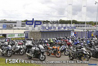 Reprise du Championnat de France Superbike sur le circuit de Dijon-Prenois