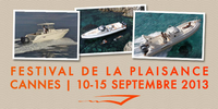 Salon nautique Festival de la Plaisance de Cannes du 10 au 15 septembre 2013