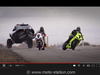 Vidéo auto contre moto : Ernie Vigil et Nick Brocha driftent deux Triumph Daytona Turbo