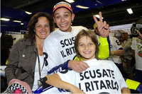 Le team de Valentino Rossi en 2014 avec Fenati, Marini, KTM et Sky