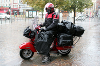 Aventure : Le tour du monde de Didier en scooter LML