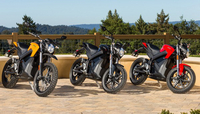 Zero Motorcycles FX, DS, S et SR