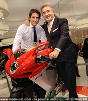 Après un retour remarqué en World Supersport l'an dernier, MV Agusta réinvestit en 2014 le World Superbike ! Les Italiens collaboreront dans les deux