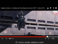 Ciné moto : Captain America roule en Harley-Davidson 750 Street !