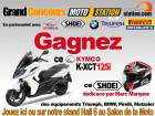 Concours Moto-Station : Gagnez un Kymco K-XCT 125i, un Shoei Marc Marquez, des équipements BMW, Triumph, Pirelli, Metzeler !