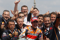 Alzamora, Honda et Repsol