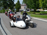 Des motos pour les 50 ans de l'association Les Papillons Blancs