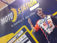 Vidéo Salon de la Moto Paris 2013 : Germain Vincenot, le titre Supermotard 2014 dans le viseur !