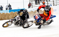 Moto sur glace au Grand-Prix Ski-Doo de Valcourt