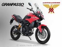 News moto 2014 : Moto Morini Granpasso 1200, le gros trail carboné