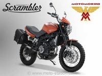 News moto 2014 : Moto Morini Scrambler 1200, un peu d'air en plus